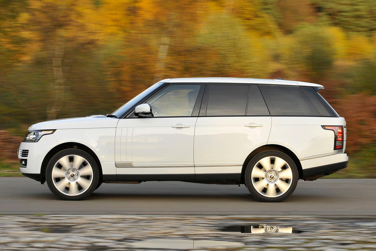 Range Rover side shot