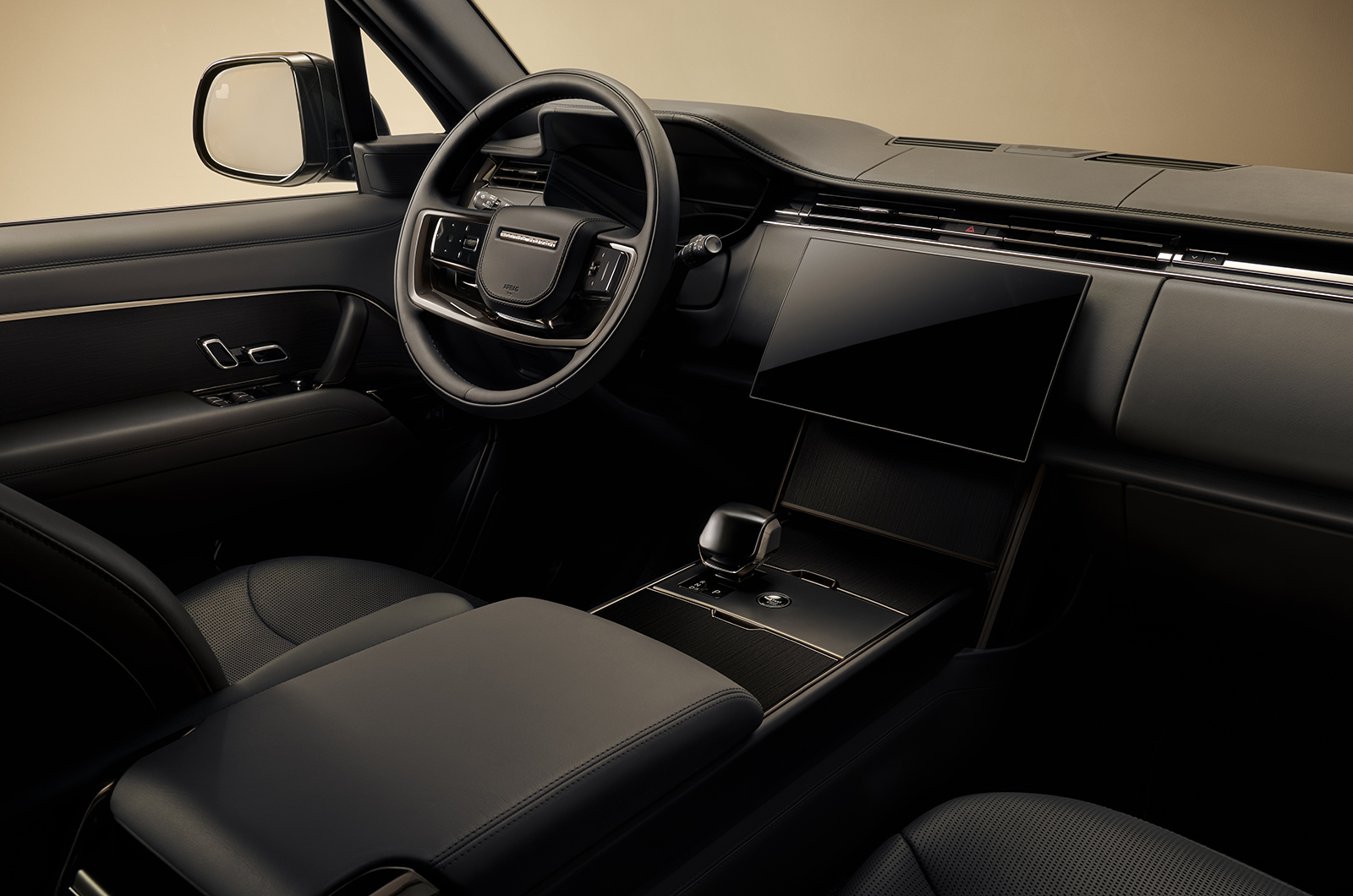 Range Rover SV Black interior