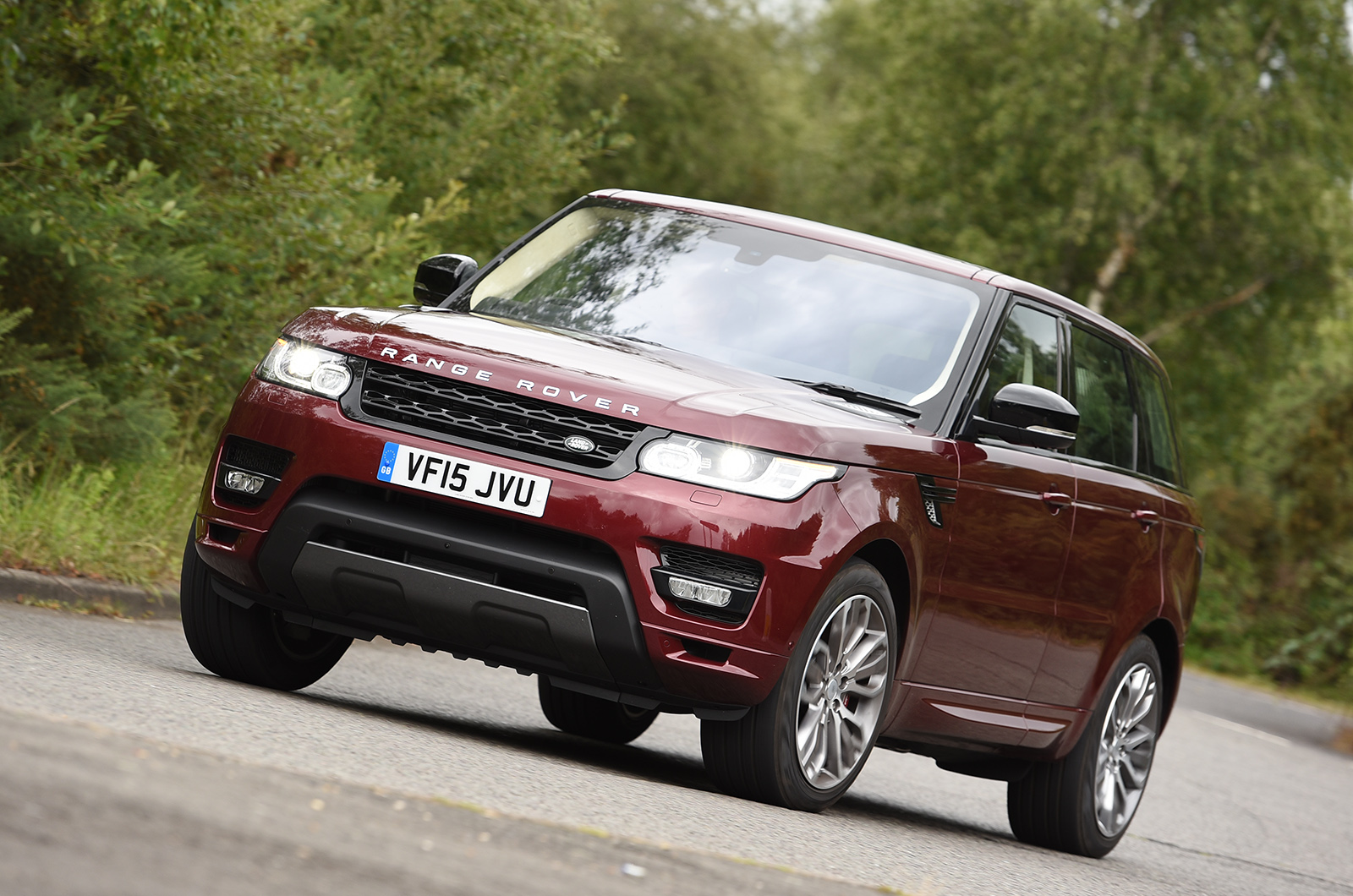 Range Rover Sport '15 plate front corner