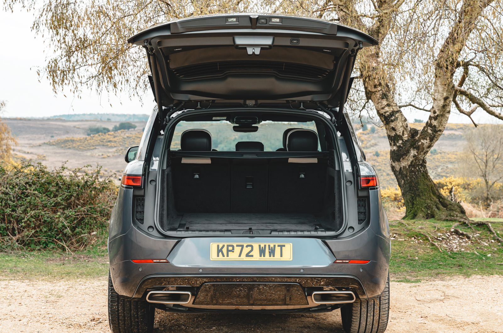 Range Rover Sport rear with boot open