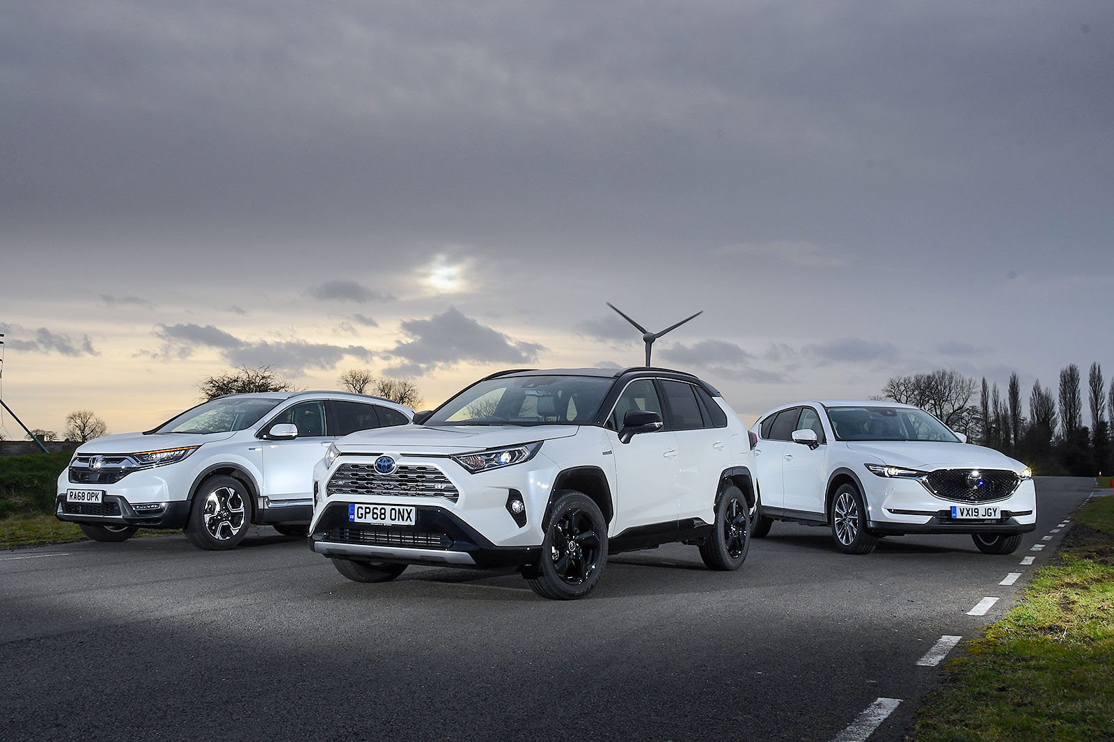 New Honda CR-V & Toyota RAV4 vs Mazda CX-5