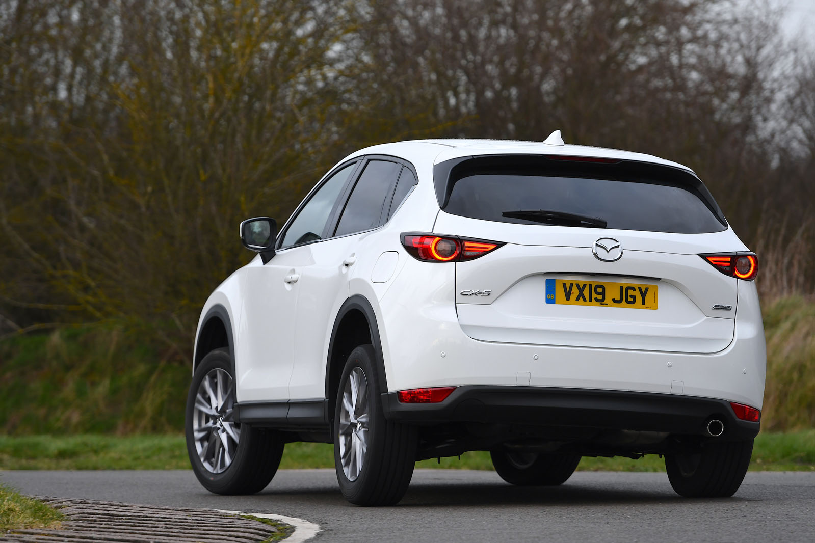 Mazda CX-5 driving