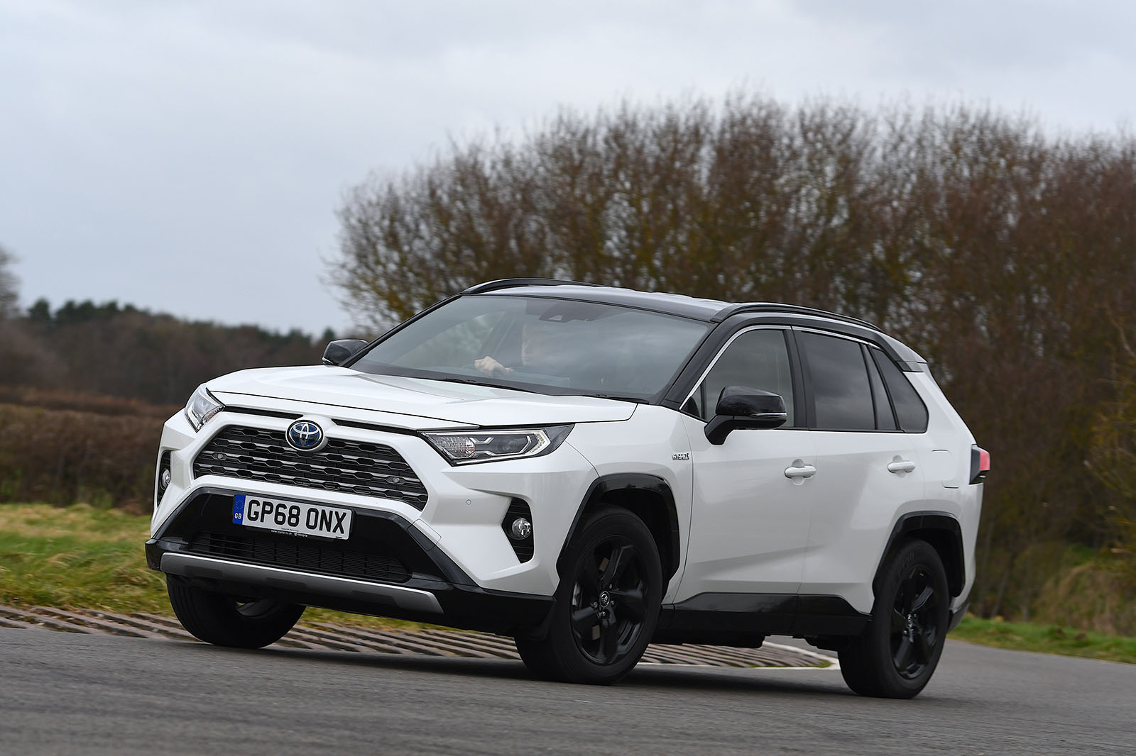 Toyota RAV4 driving