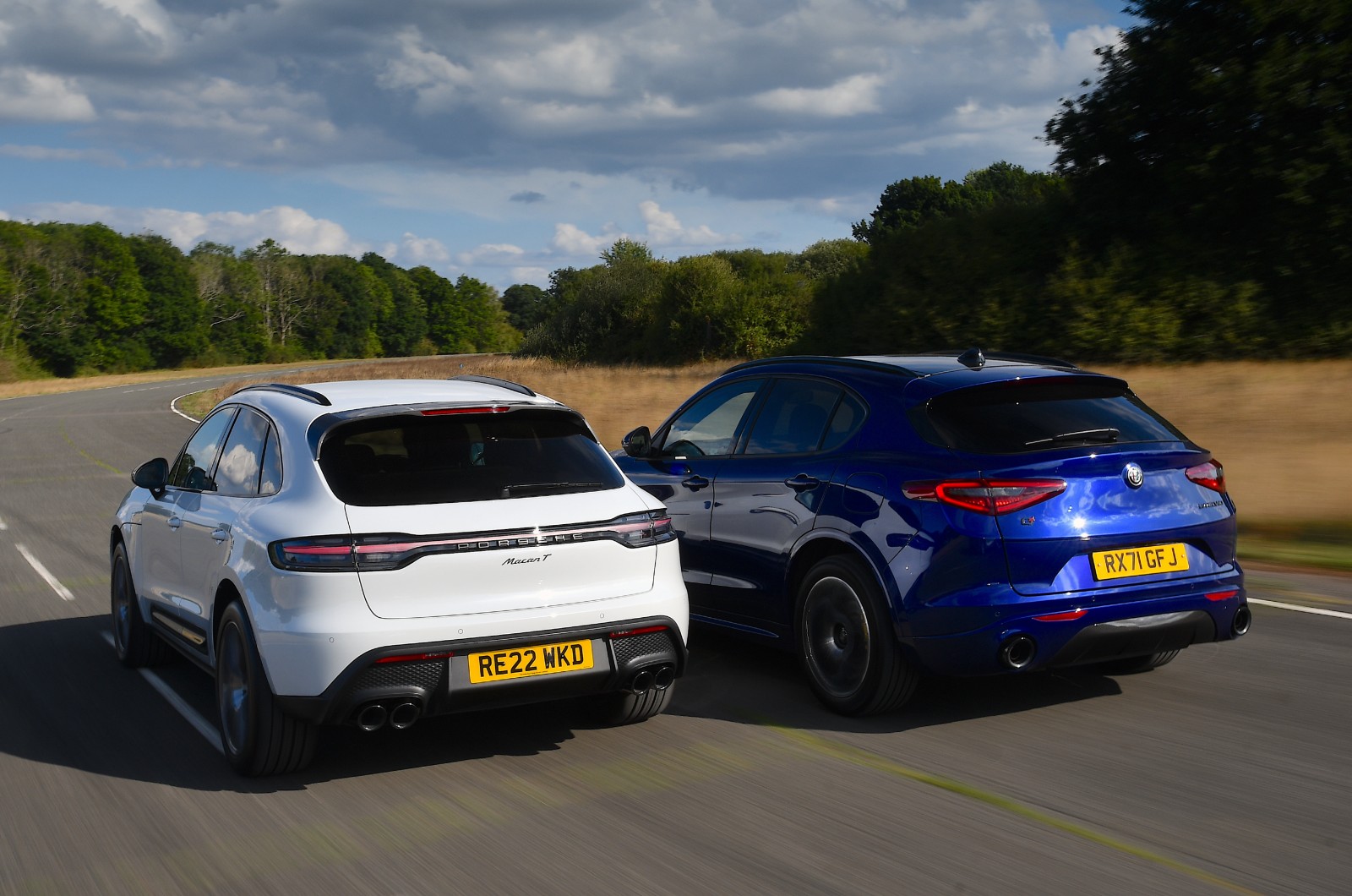 New Audi RS3 vs Mercedes-AMG A45 S rear twin