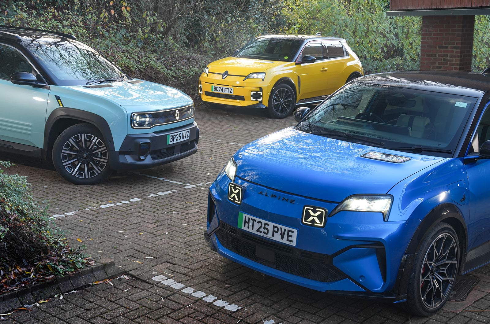 Renault 4, Renault 5, Alpine A290 front static