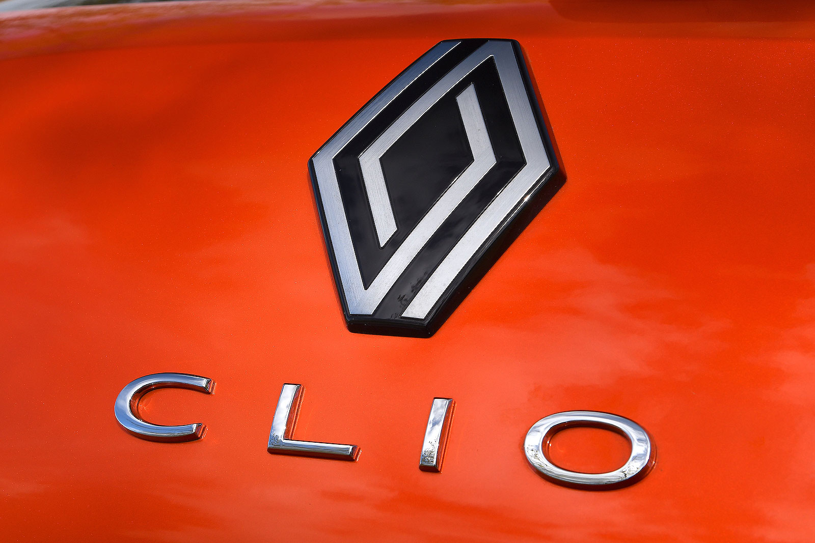 Renault Clio badge detail