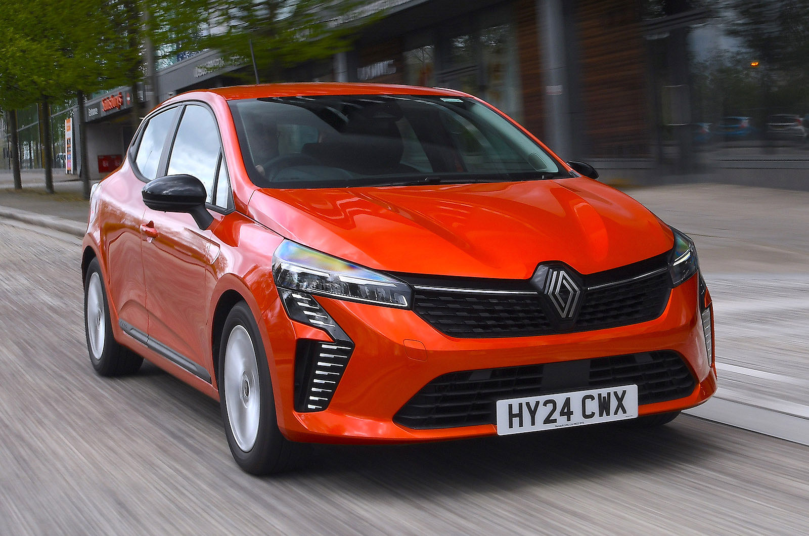 Renault Clio front right driving