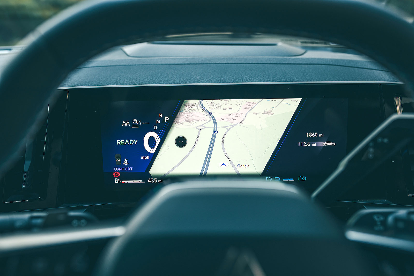 Renault Rafale driver display