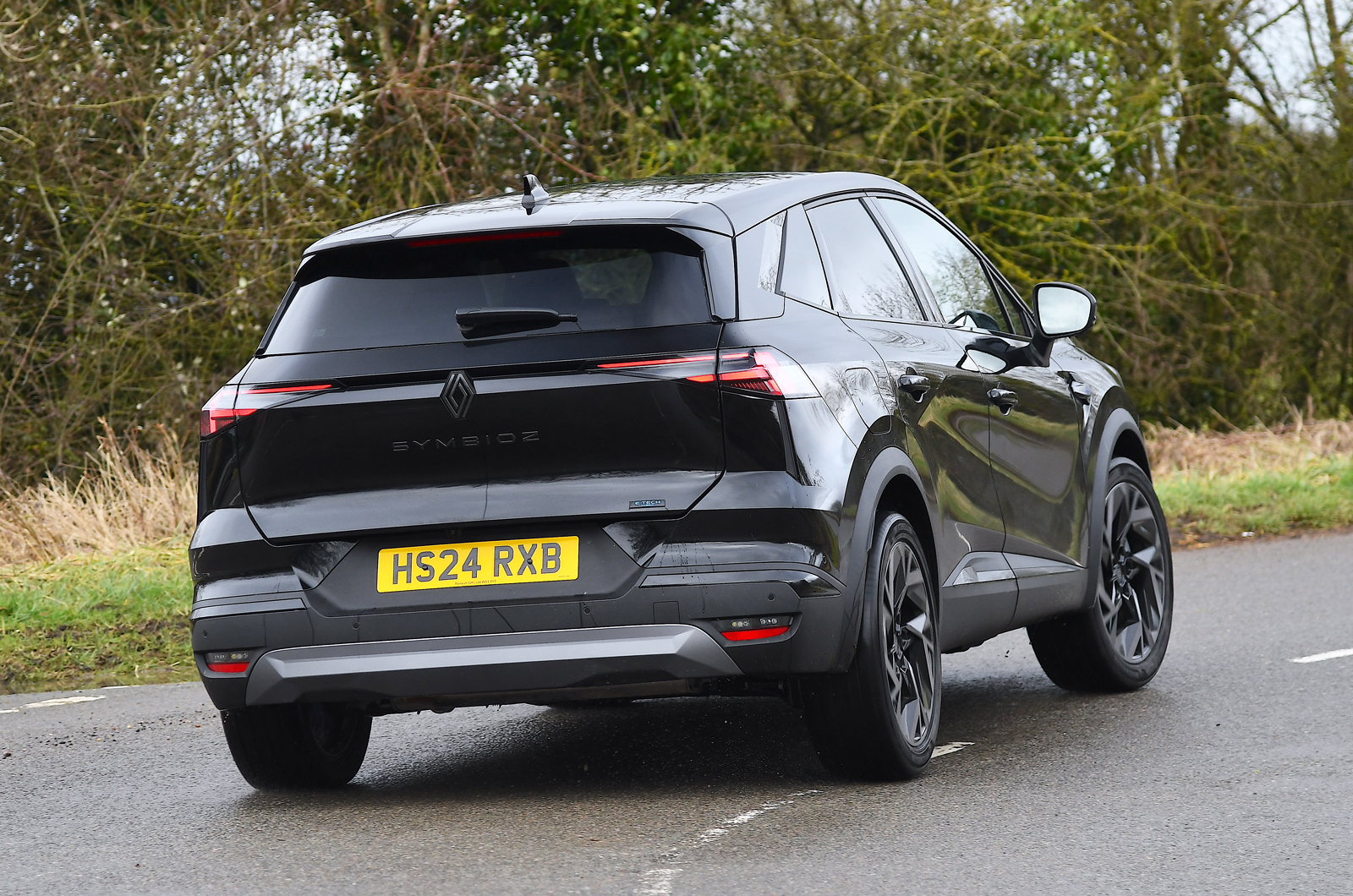 Renault Symbioz rear cornering