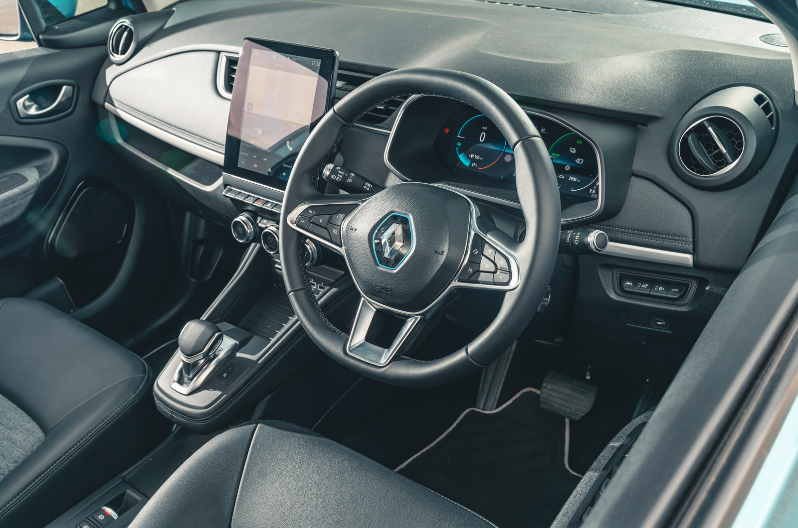 Renault Zoe 2022 dashboard