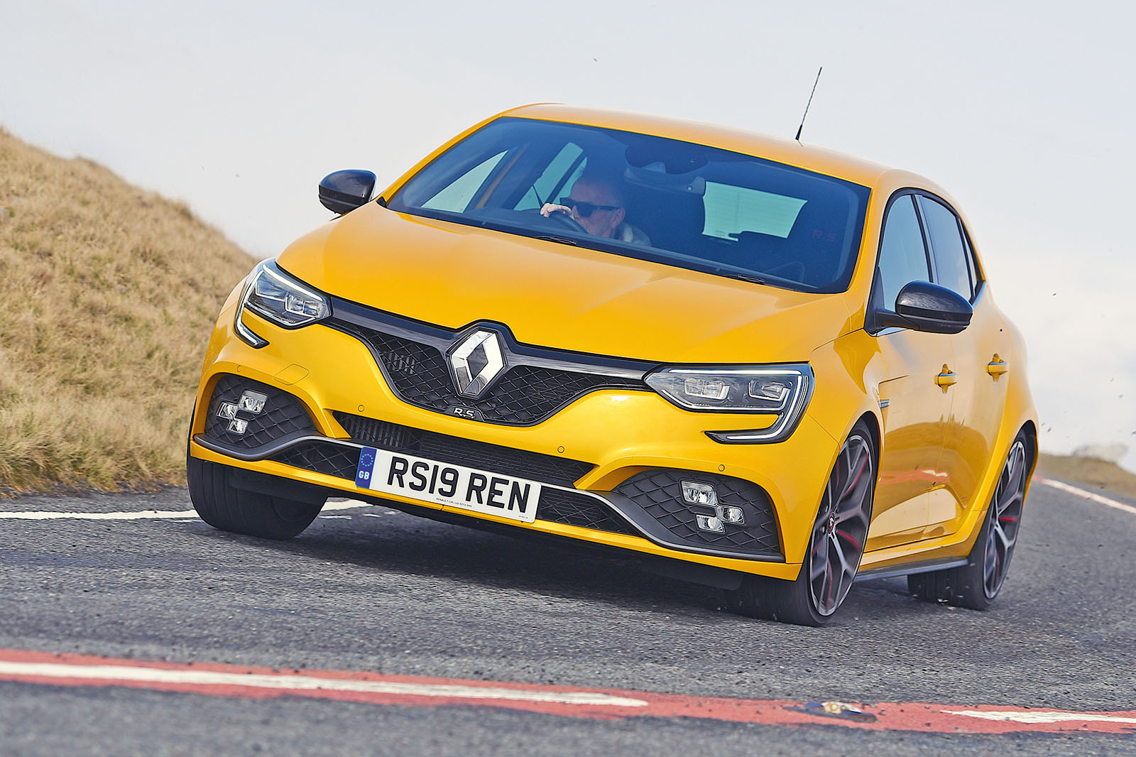 Renault Megane RS driving