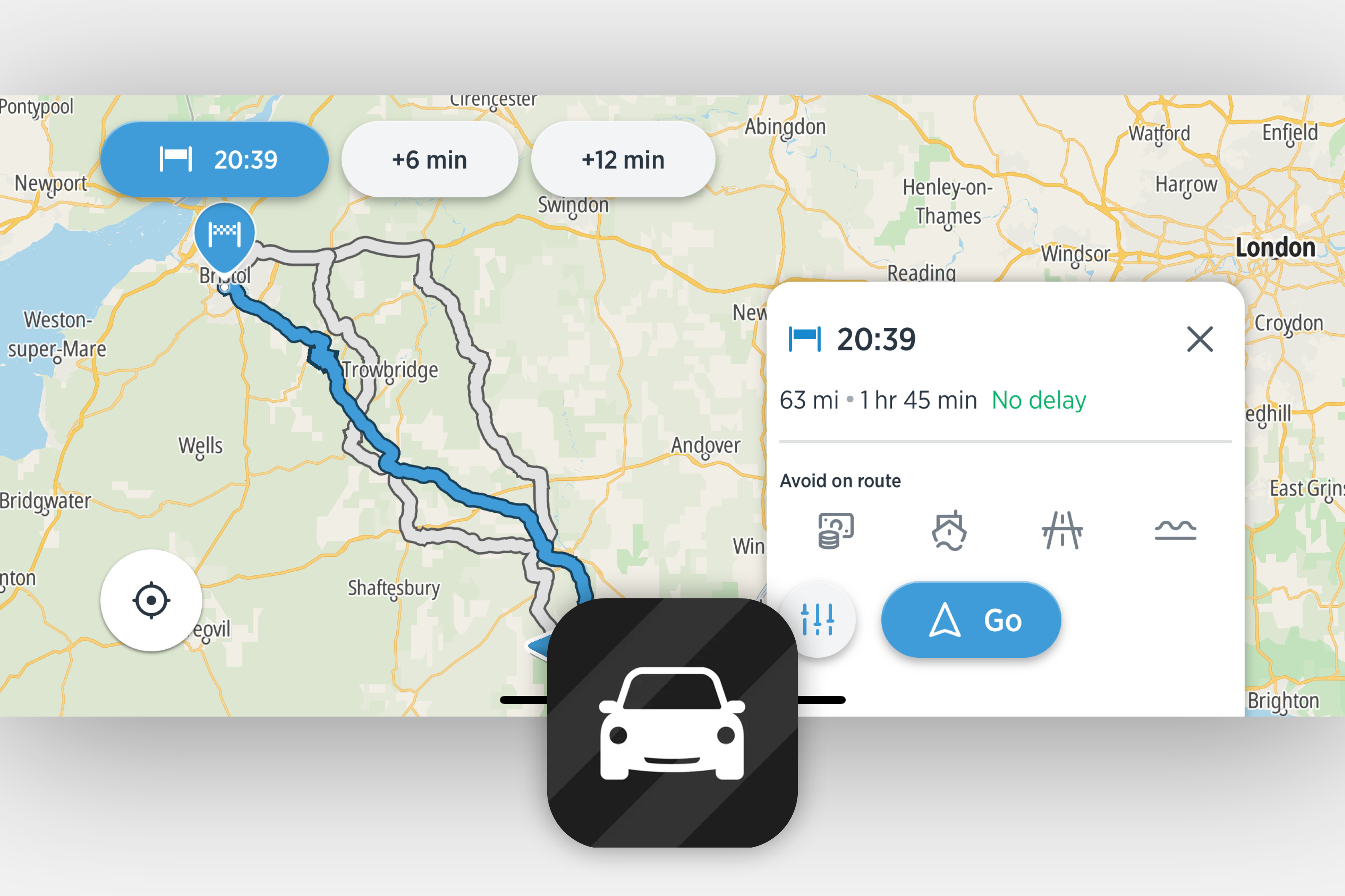 TomTom sat-nav app