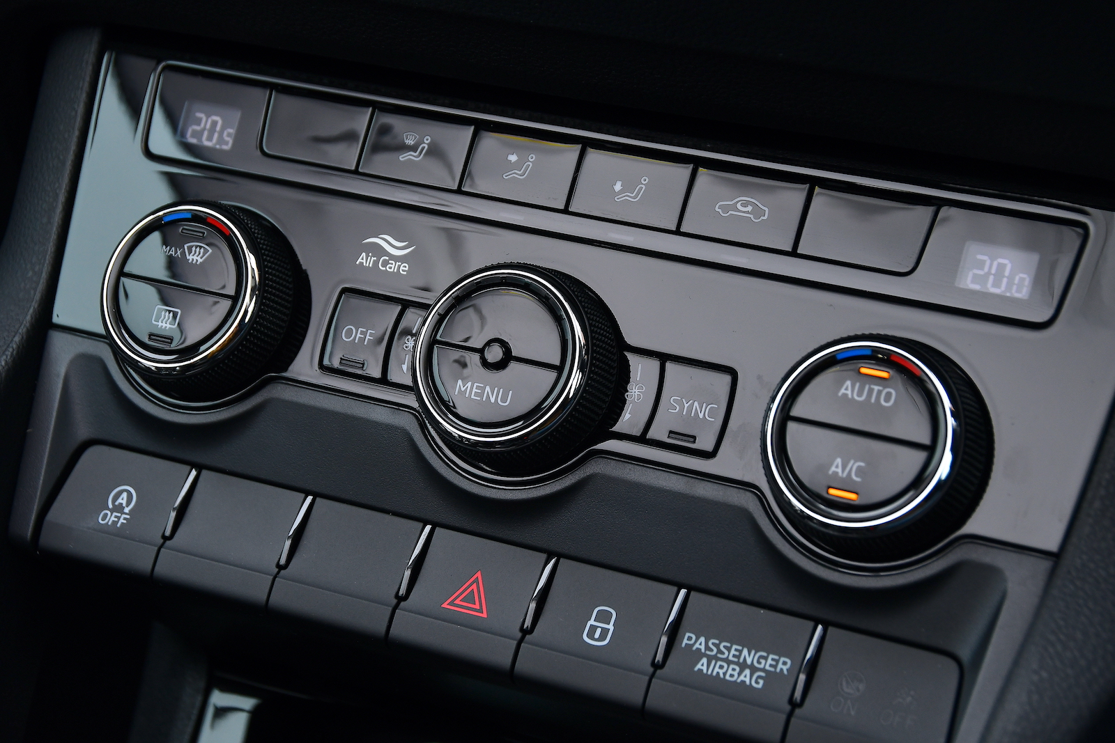 Skoda Karoq 2022 interior detail