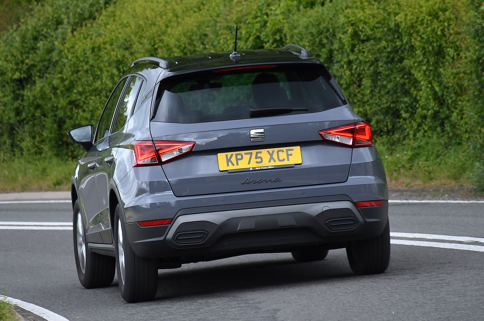 Seat Arona rear cornering