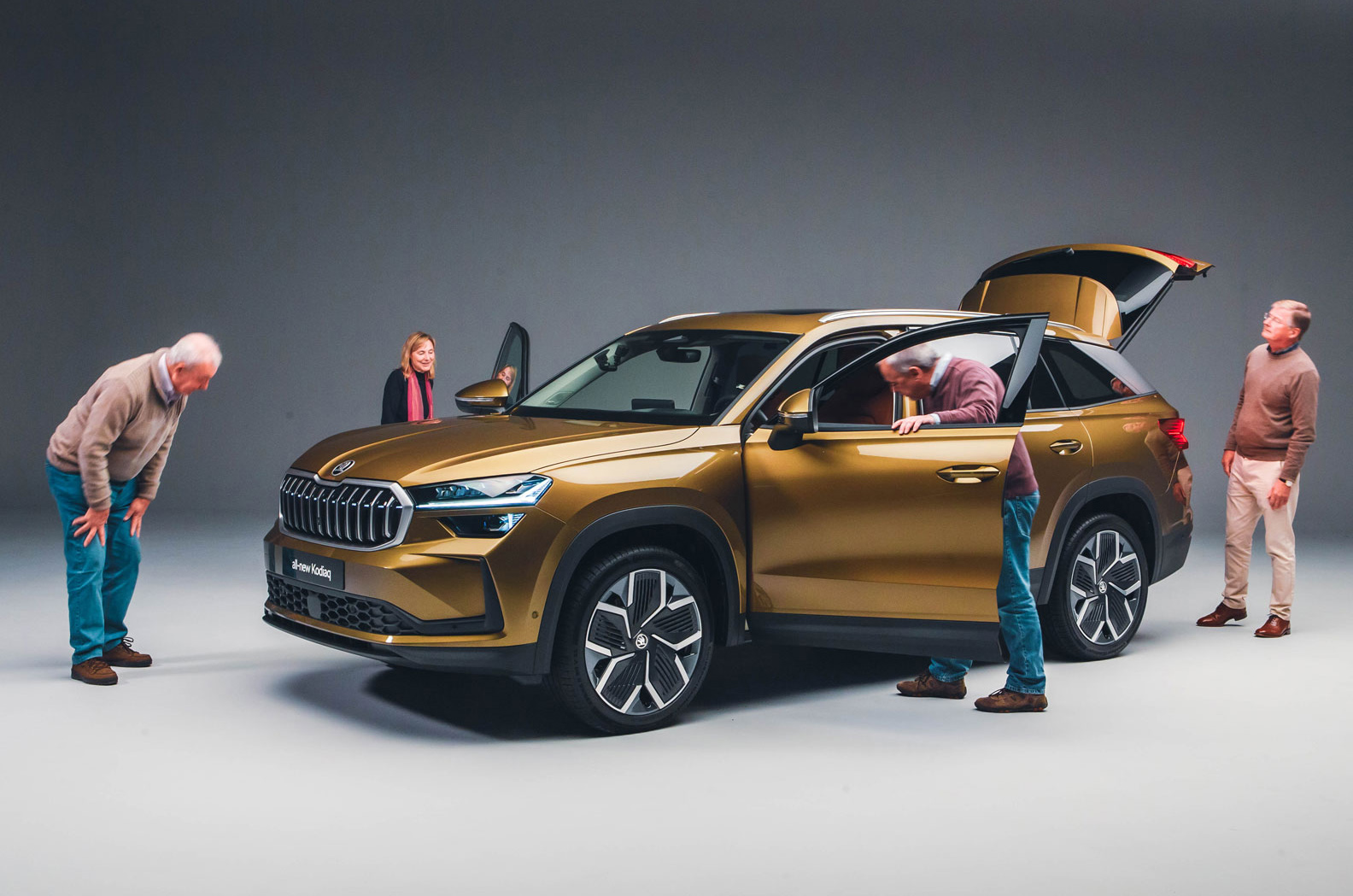 Skoda Kodiaq reader test team