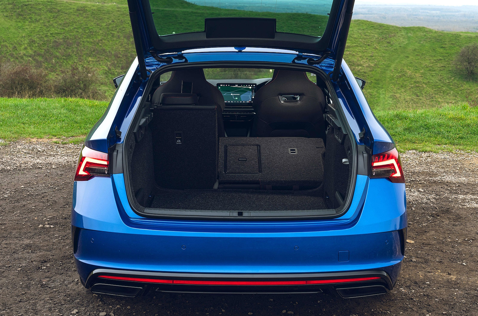 Skoda Octavia vRS boot