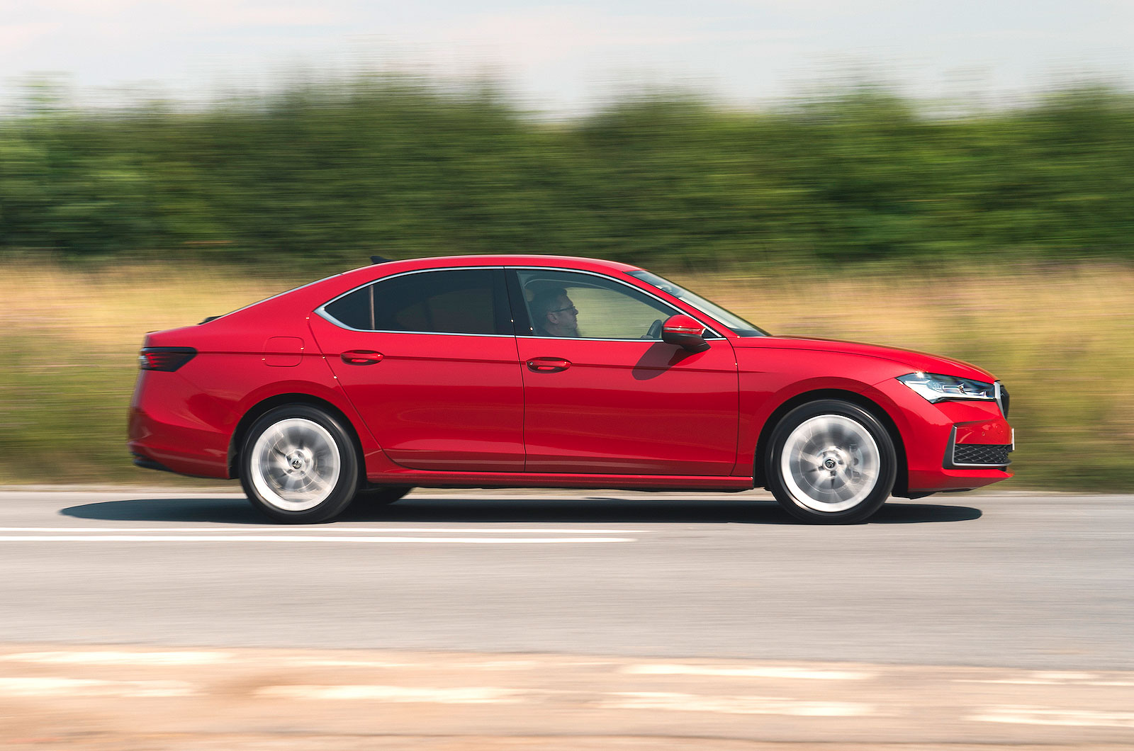 Skoda Superb right driving