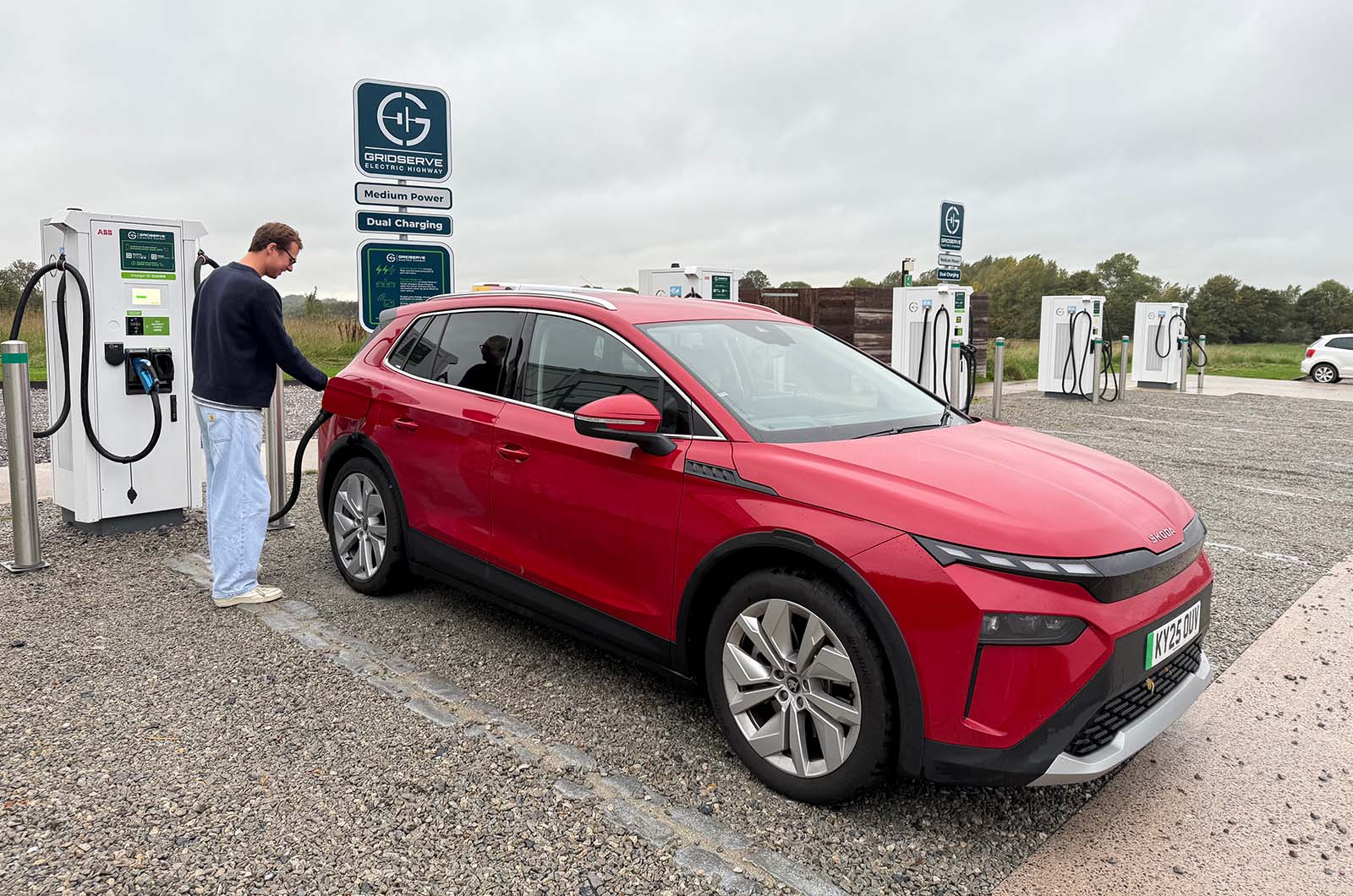 Skoda Elroq charging
