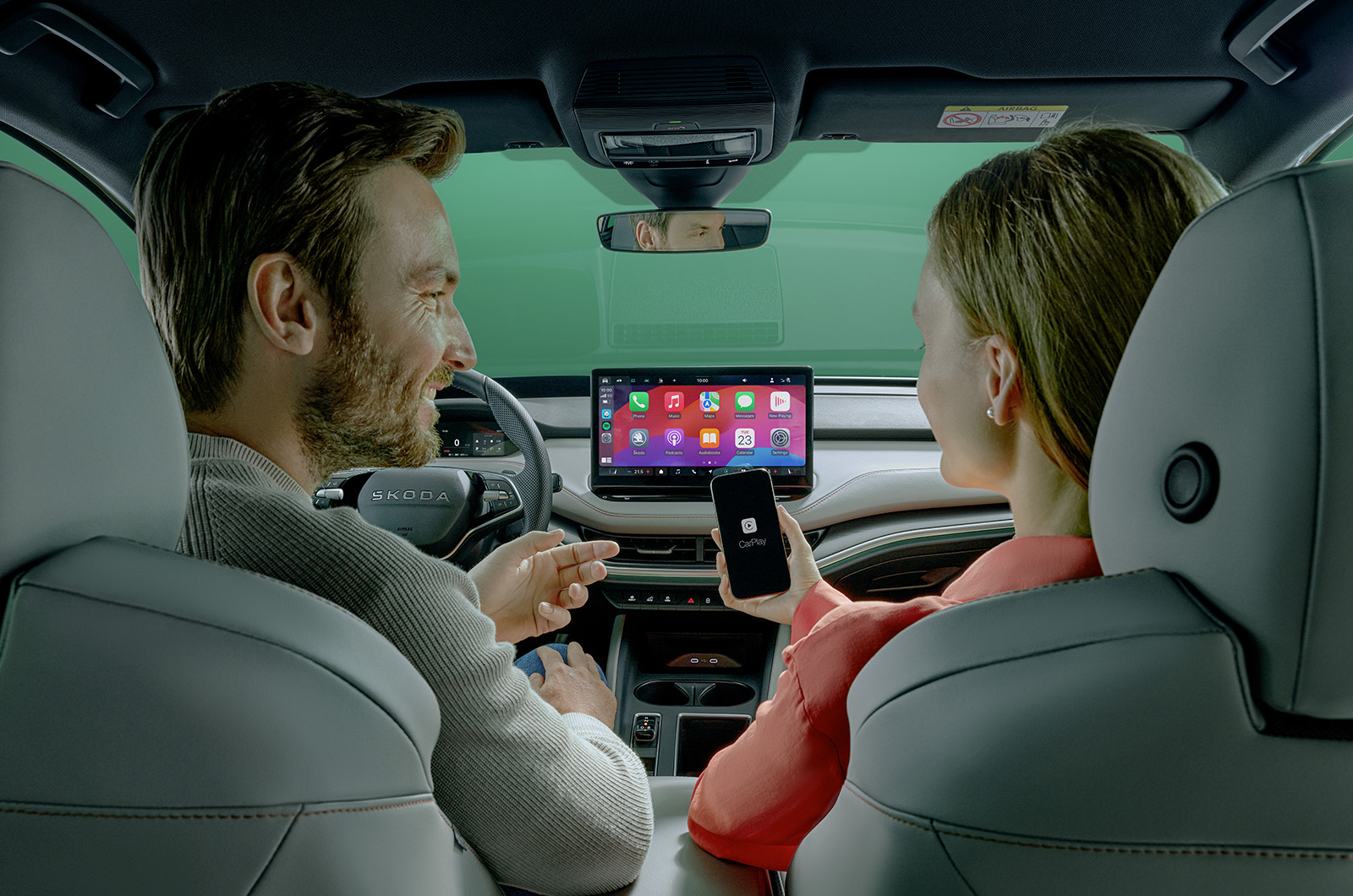 Skoda Elroq smartphone connectivity