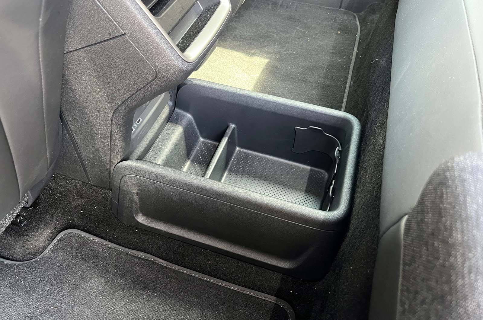 Skoda Elroq storage cubby