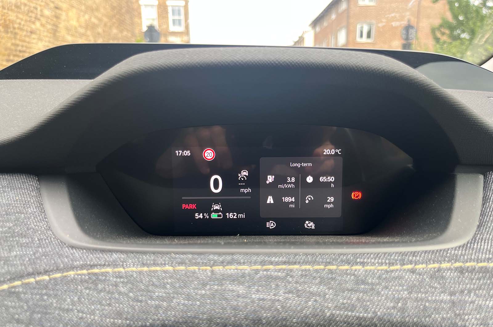 Skoda Elroq trip computer