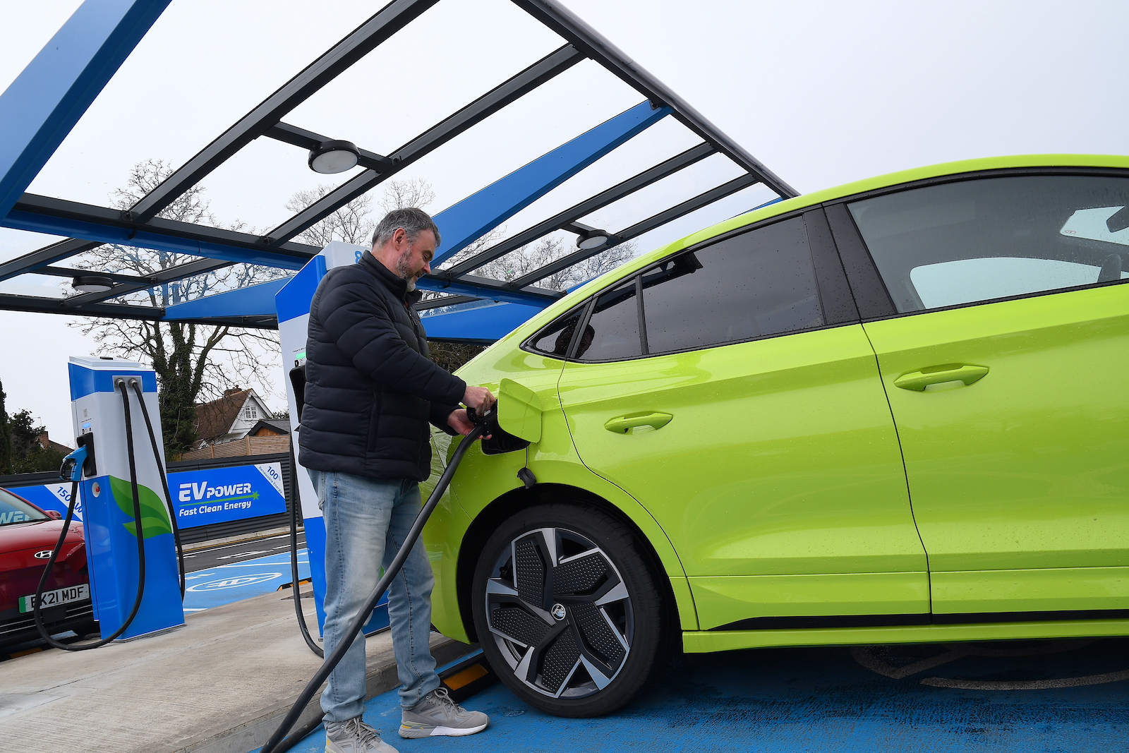 Skoda Enyaq Coupe charging
