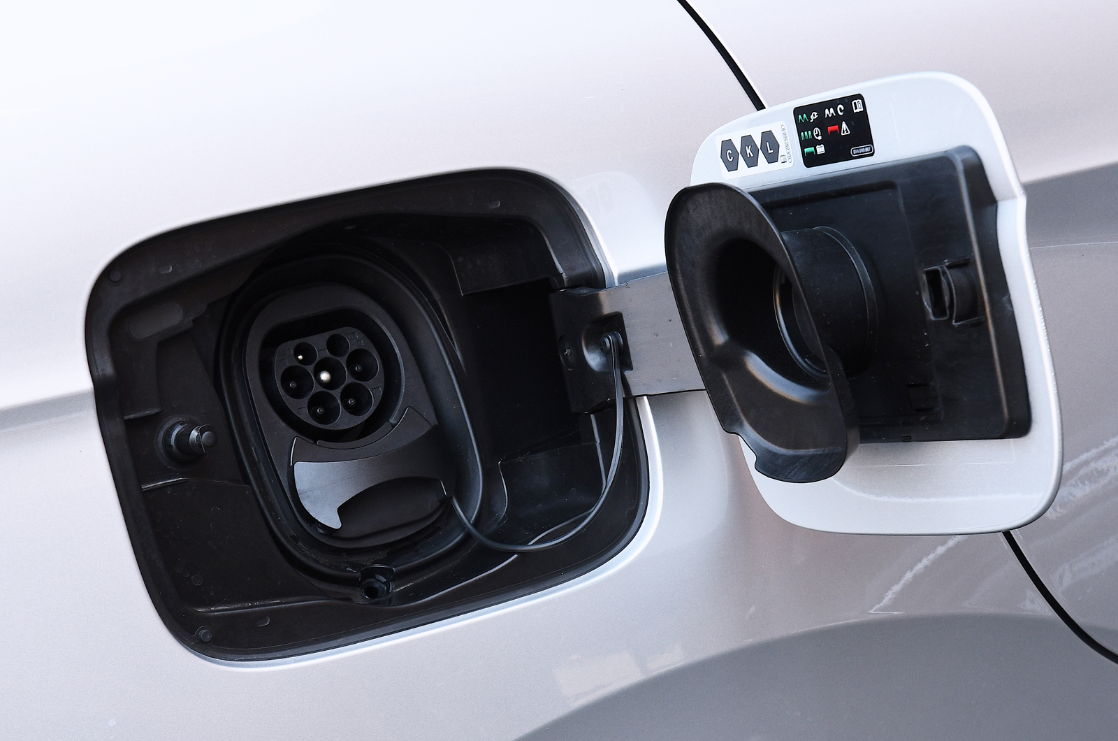 Skoda Enyaq Coupe charging port
