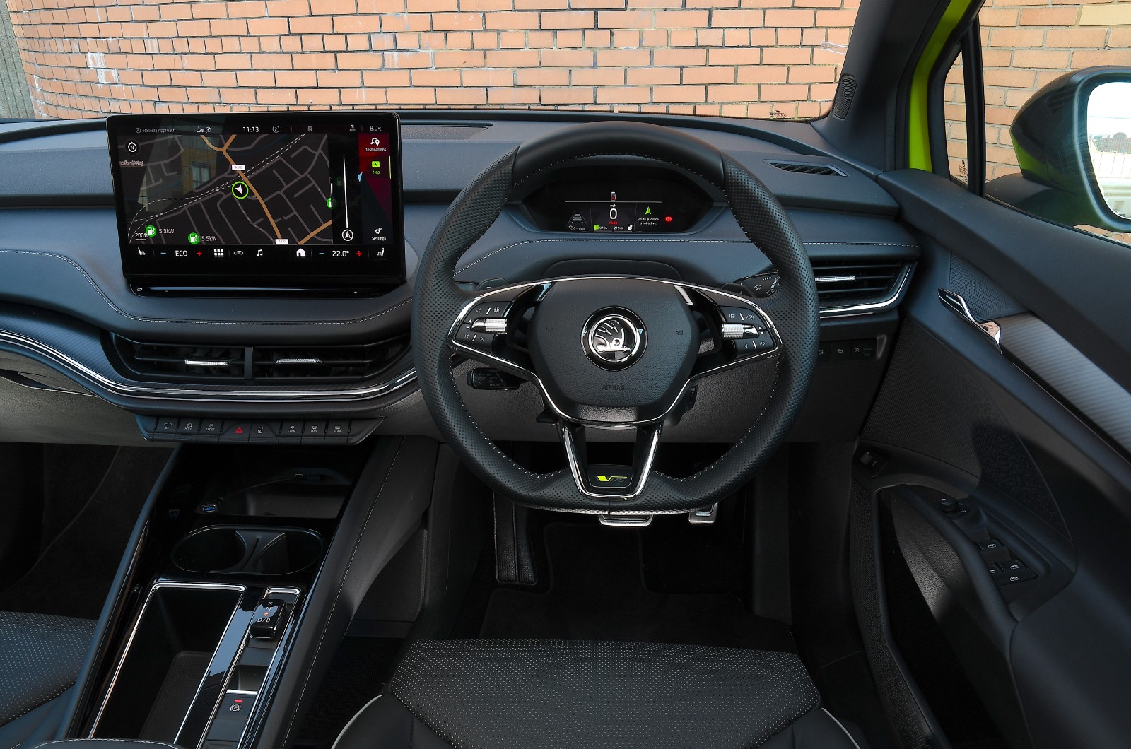 Skoda Enyaq Coupe dashboard
