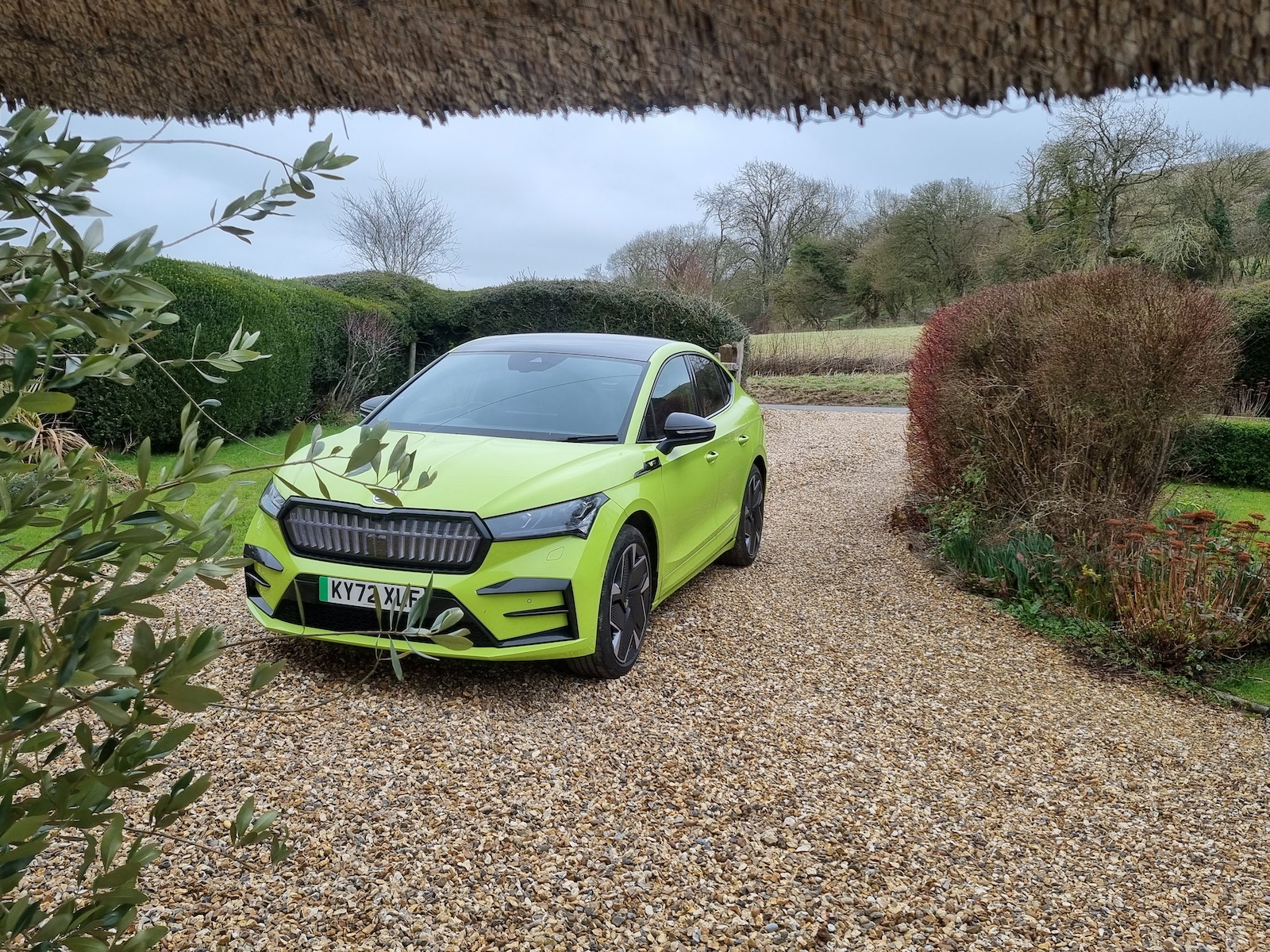 Skoda Enyaq Coupe in Wiltshire 3