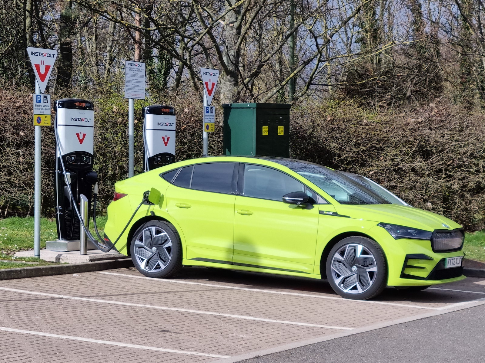 Skoda Enyaq Coupe rapid charging