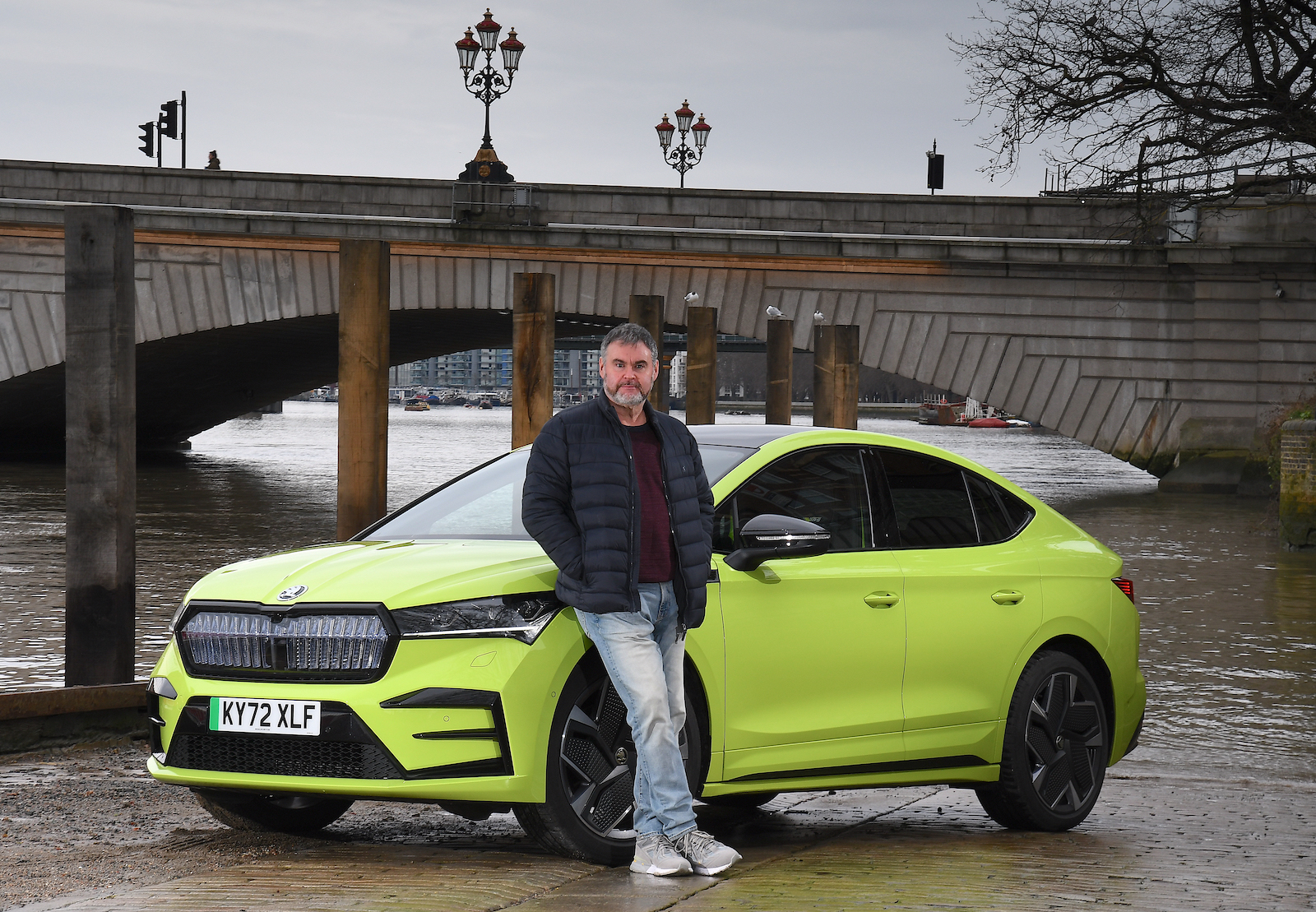 Skoda Enyaq Coupe static opener