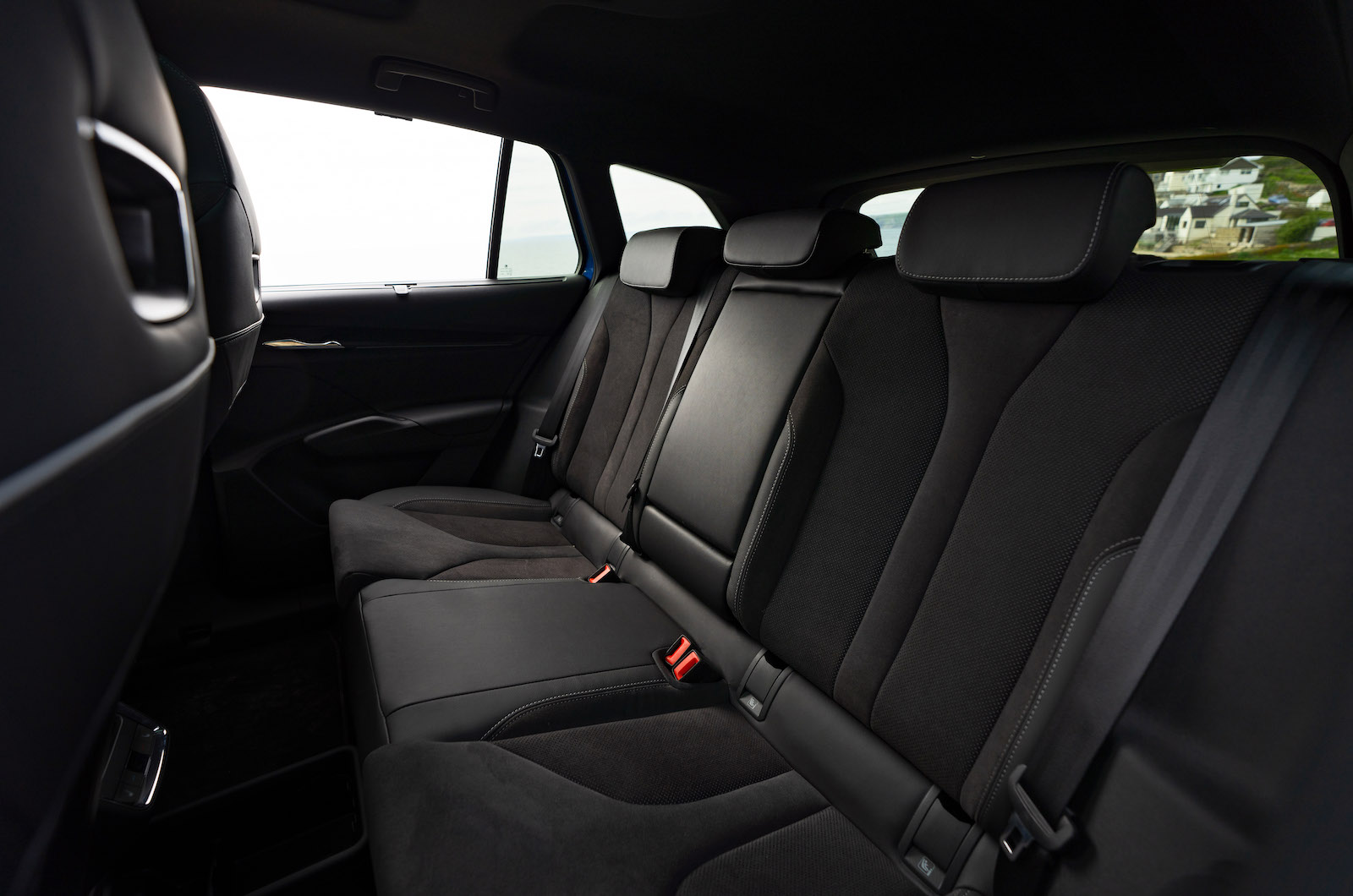 Feel Electric Skoda Enyaq SUV in-car rear passenger space