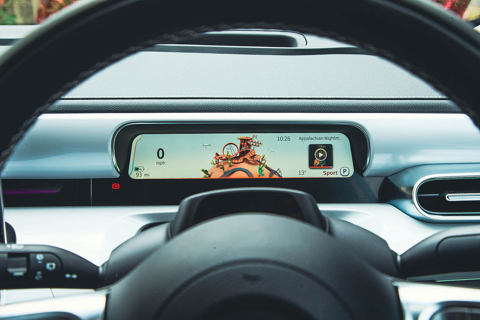 Smart #1 interior dashboard