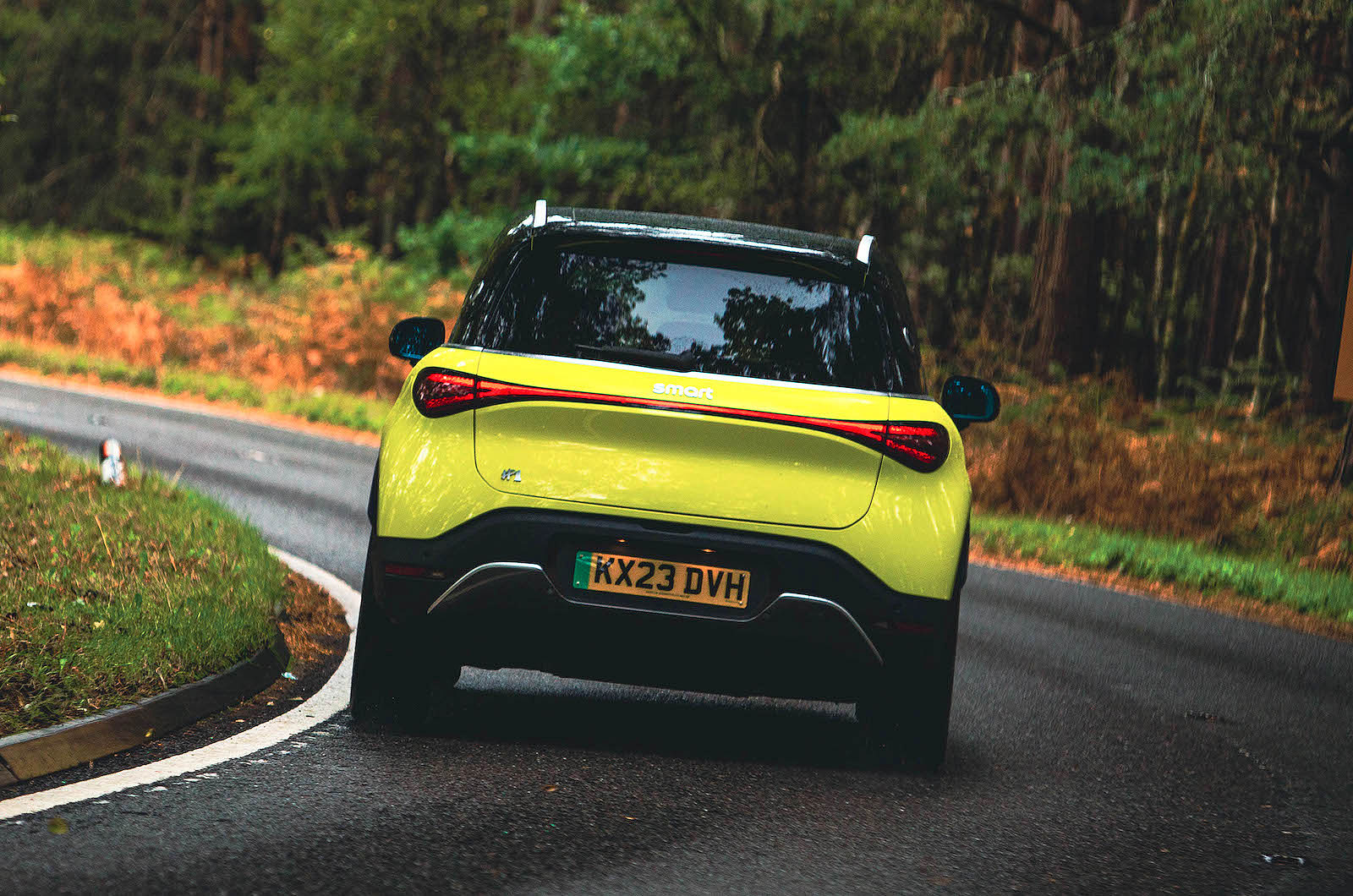 Smart #1 rear cornering