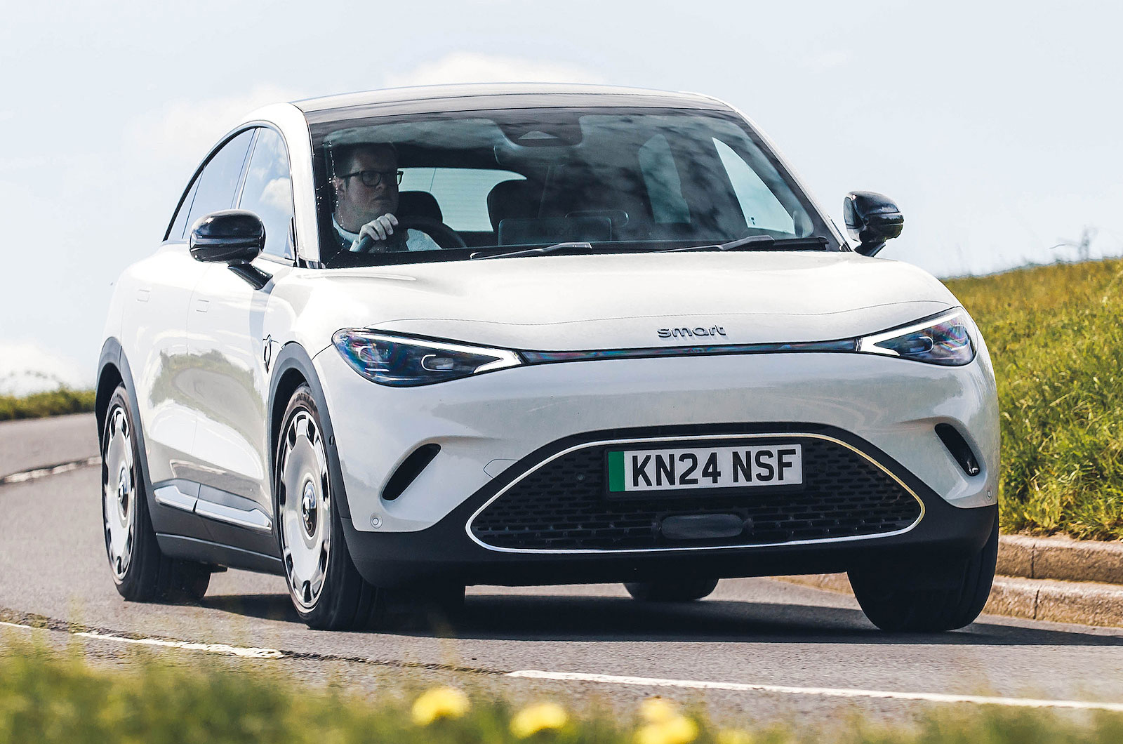 Smart #3 front cornering