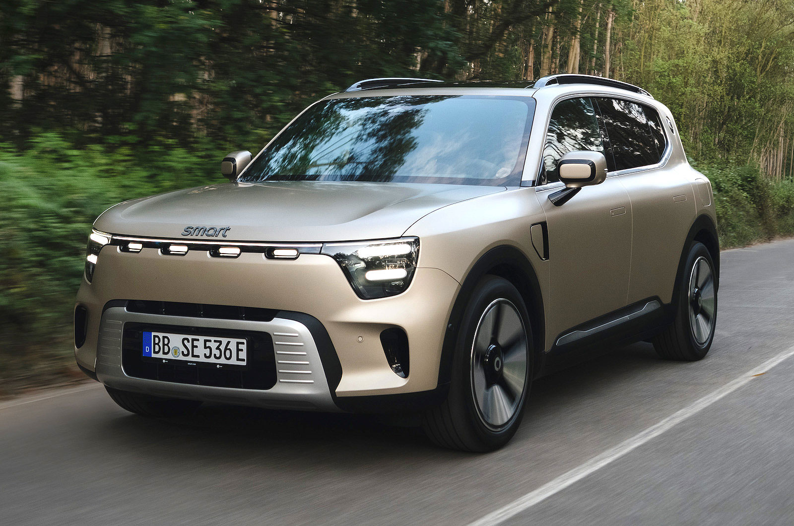 Smart #5 front left driving