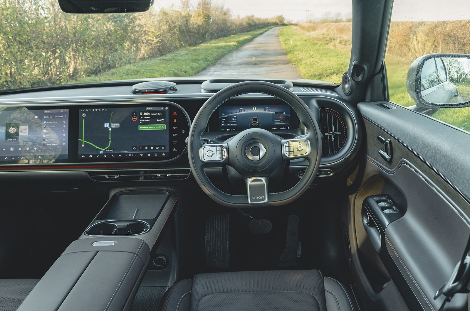 Smart #5 dashboard