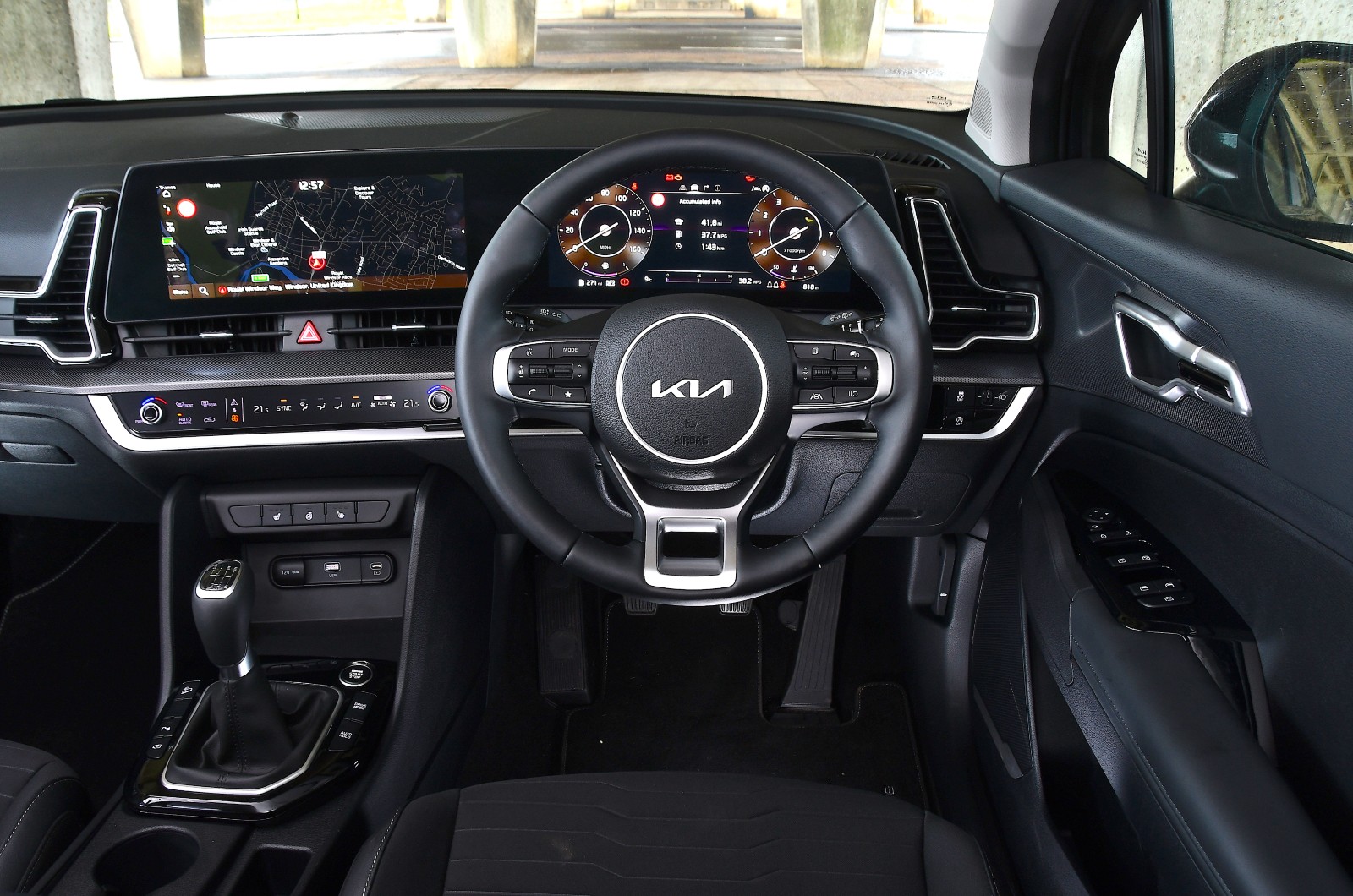 Kia Sportage dashboard
