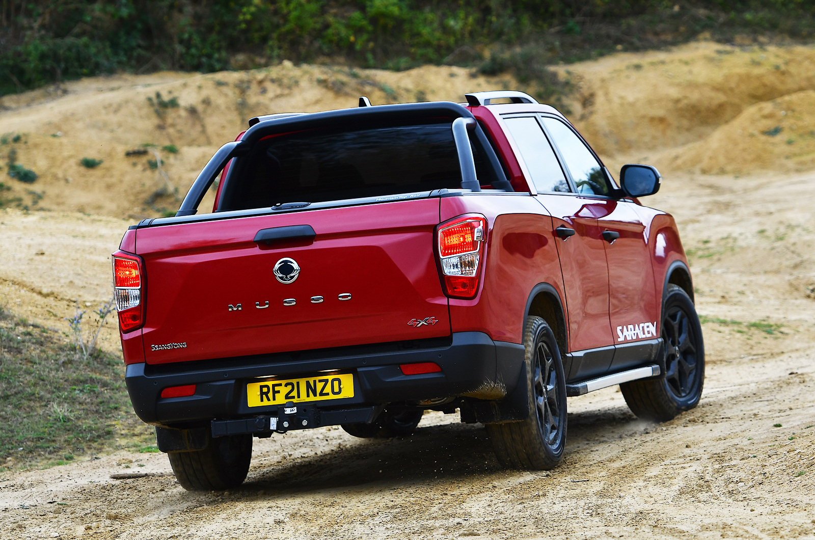 Ssangyong Musso 2022 rear