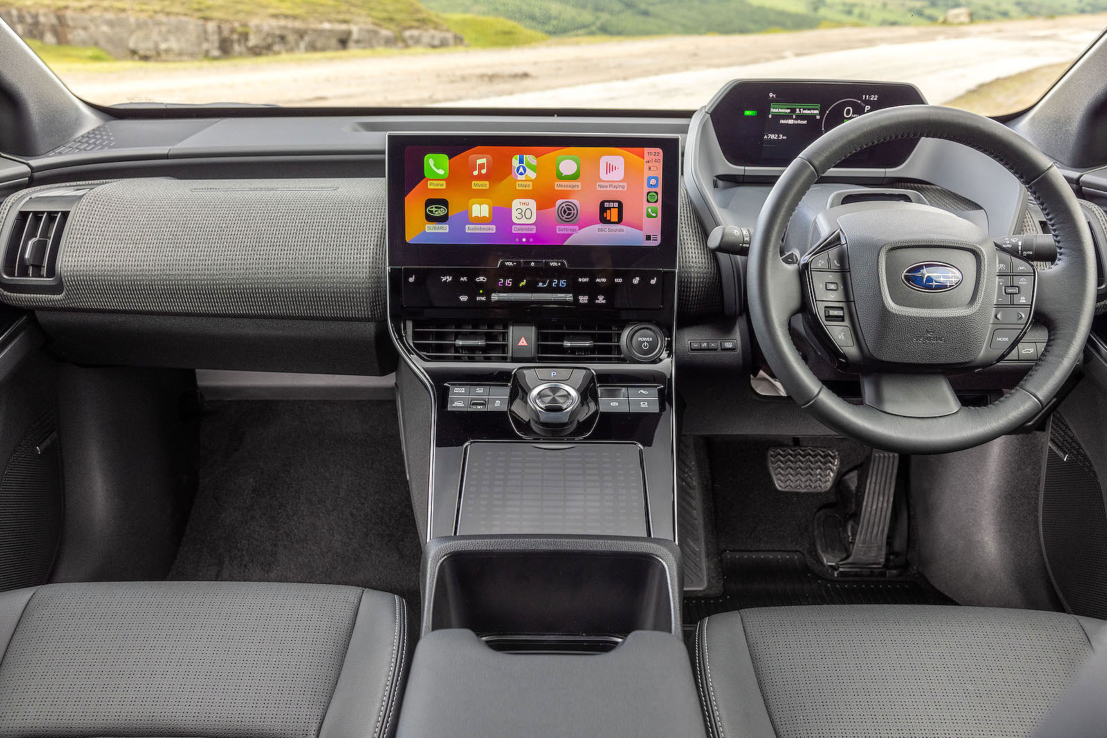 Subaru Solterra dashboard