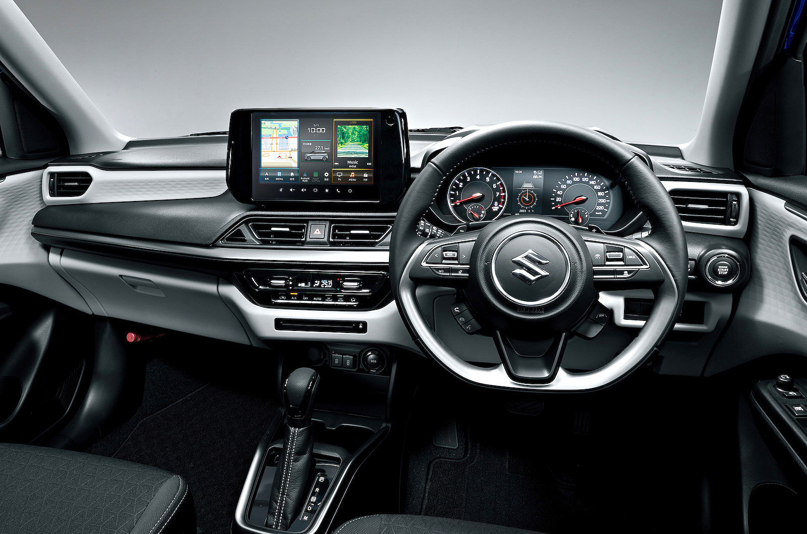 Suzuki Swift concept interior dashboard