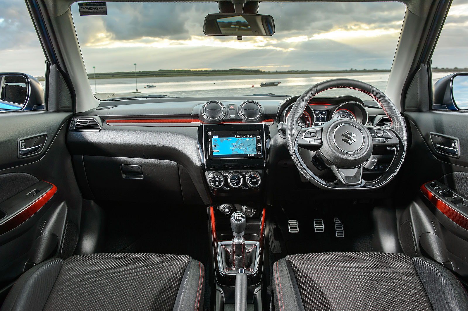 Suzuki Swift Sport interior dashboard