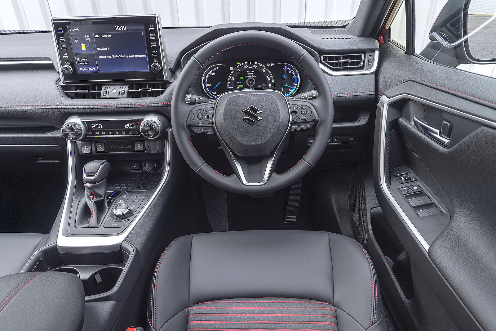 Suzuki Across interior dashboard