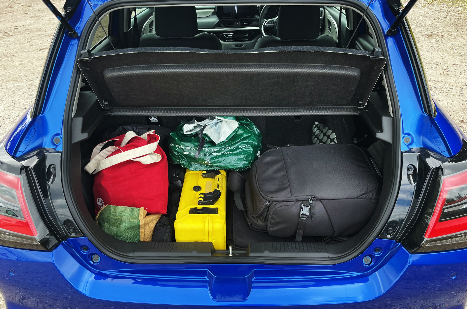 Suzuki Swift long-term test packed the boot