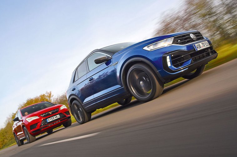 New Volkswagen T-Roc R vs Cupra Ateca
