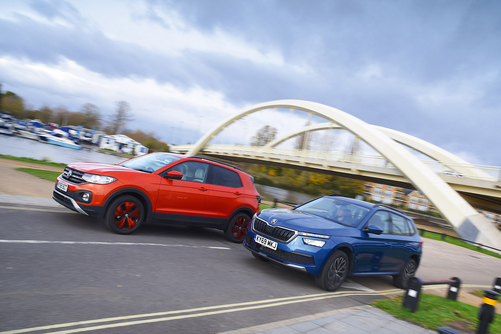 New Skoda Kamiq vs Volkswagen T-Cross