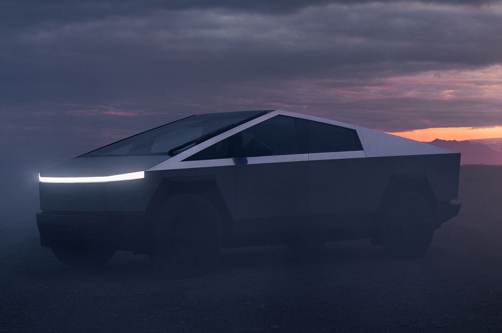 Tesla Cybertruck front static
