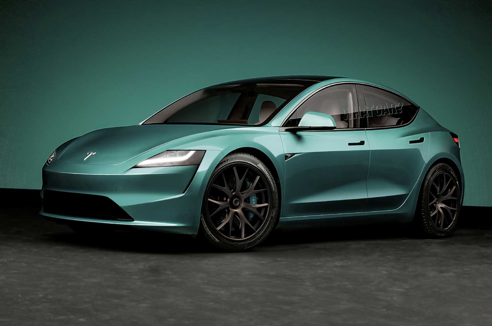 Tesla Model 2 artist render