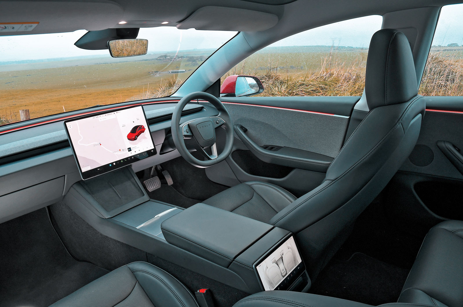 Tesla Model 3 interior