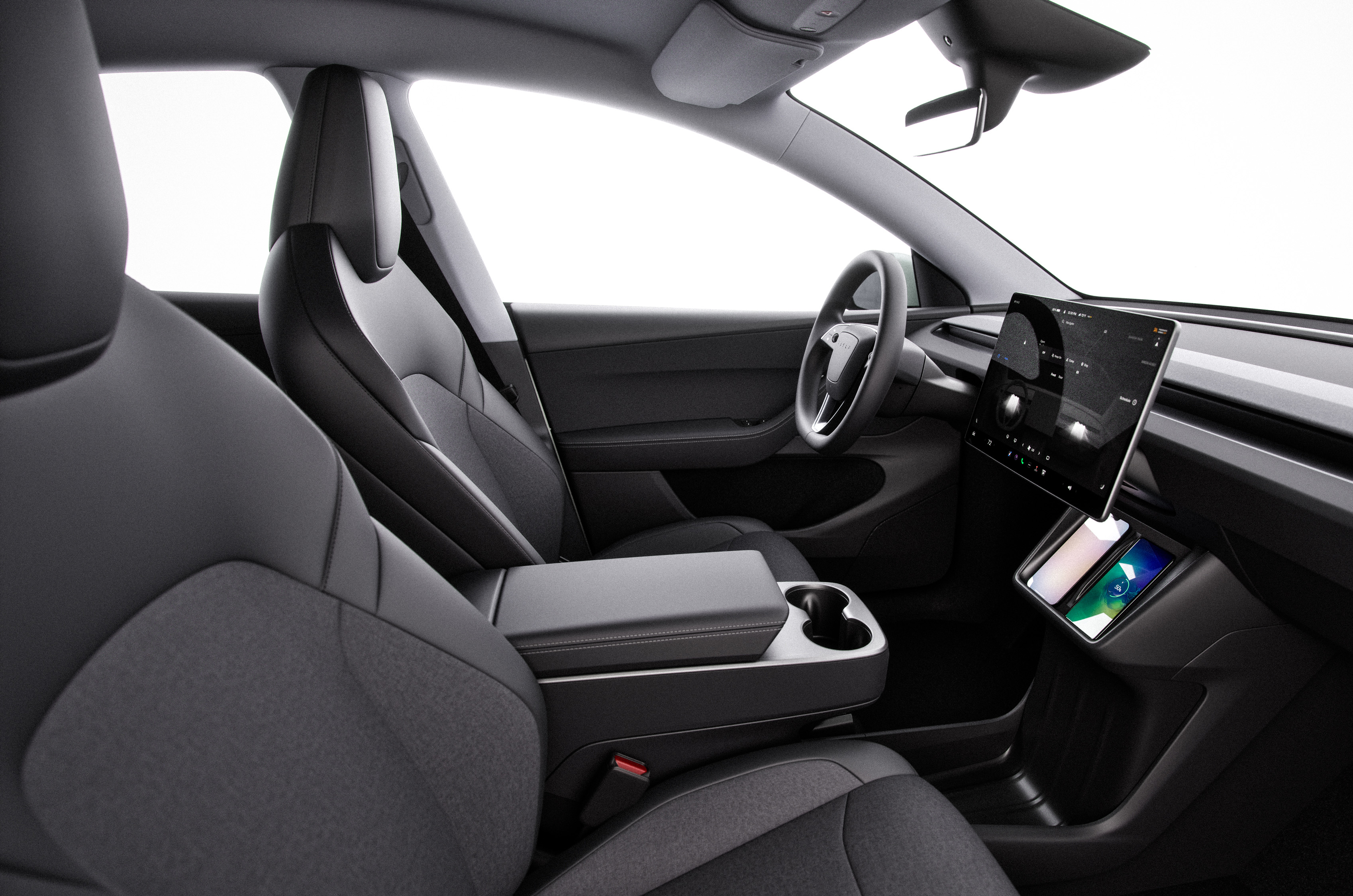 Tesla Model Y Standard Long Range RWD interior